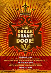 Den Draak Draait Door - poster